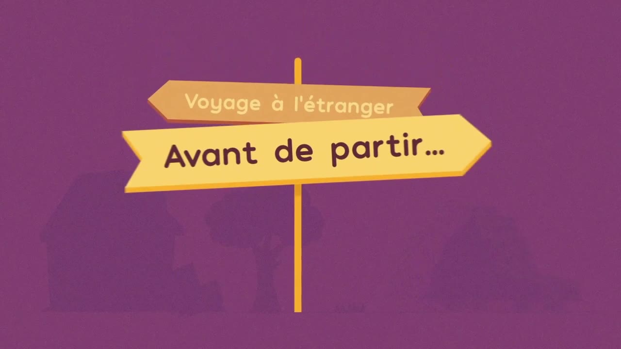 Film d'animation Sanofi Travel, en version française